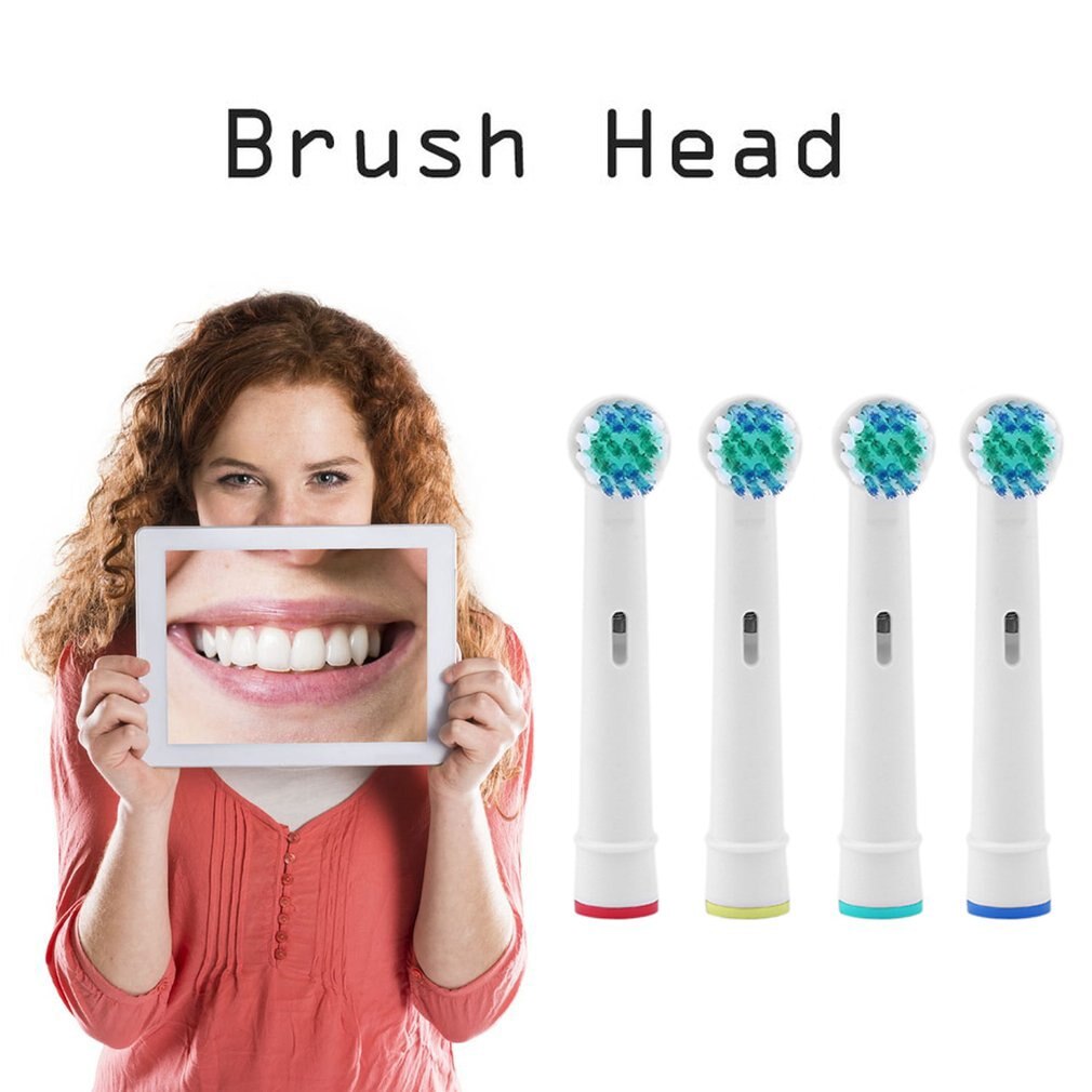 Präzision 4 Teile/satz Ersatz Elektrische Zahnbürste Köpfe SB-17A Für Oral B Brau Zahn Pinsel Köpfe Heimgebrauch