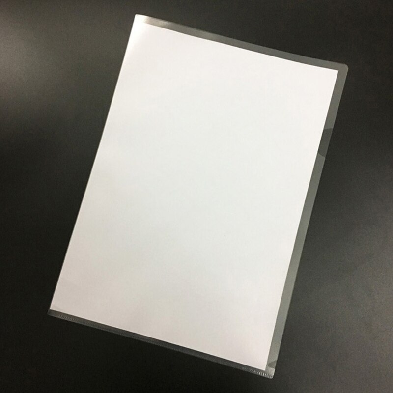 20 Pcs Clear Presentation Files Paper Cover Transparent Binding Report A4 Folder for business Documents School Projects