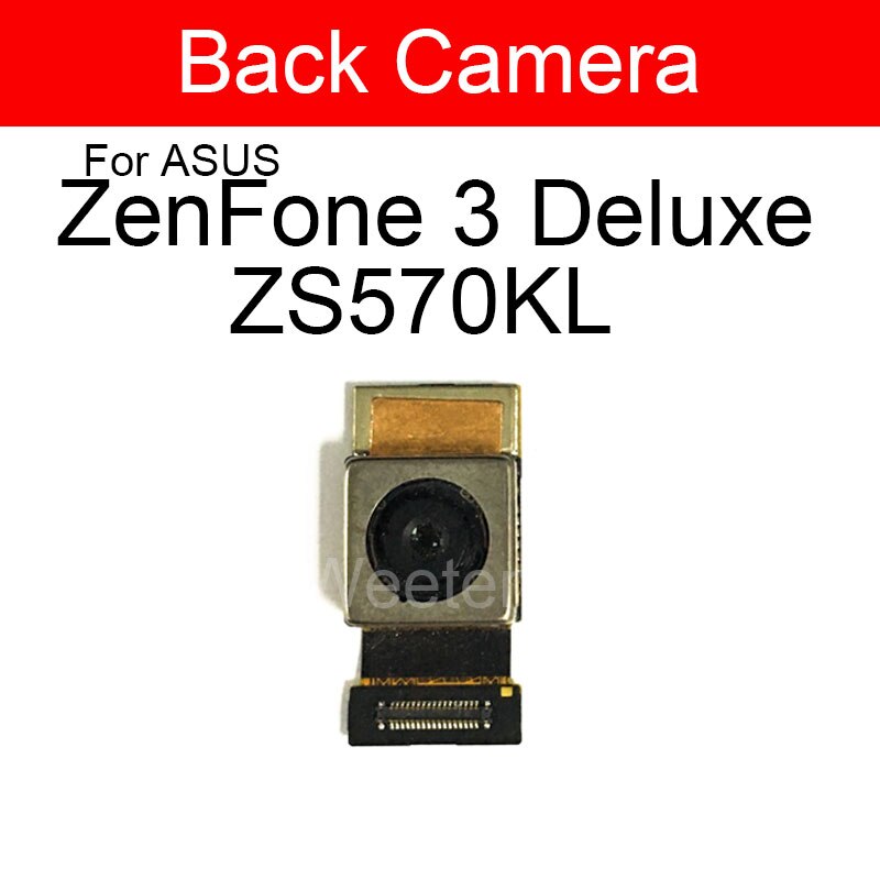 Hintere Hauptkamera für Asus ZenFone 3 Luxus ZS570KL groß zurück-Kamera Prüfung biegen Schleife Kabel Modul Ersatzteile: zurück Kamera