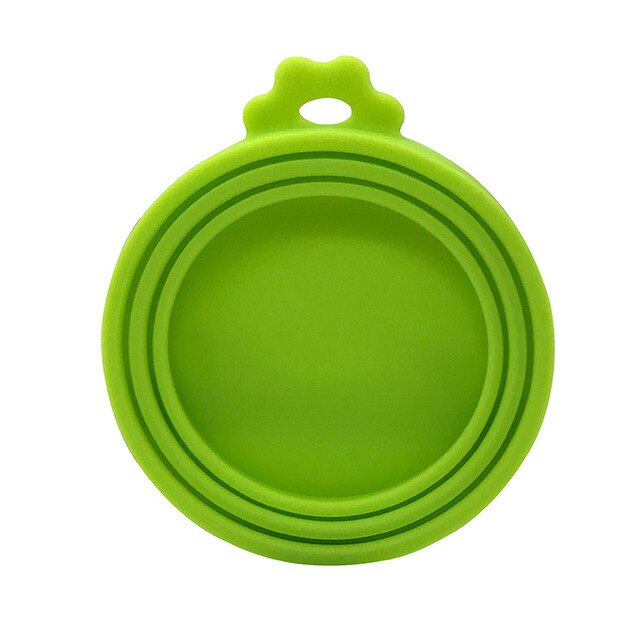 Couvercle de boîte de conserve en Silicone, pour aliments, pour chiot, chien, chat, couvercle de stockage, couvercle supérieur réutilisable, fournitures quotidiennes pour animaux de compagnie: 03