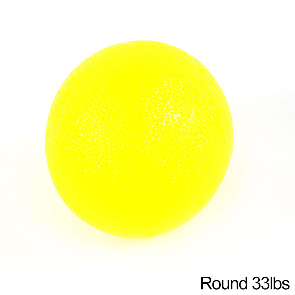 Bola de silicona para agarre de mano, expansor de mano para acondicionamiento físico, ejercitador de músculos pesados, entrenador de recuperación: Round 33lbs