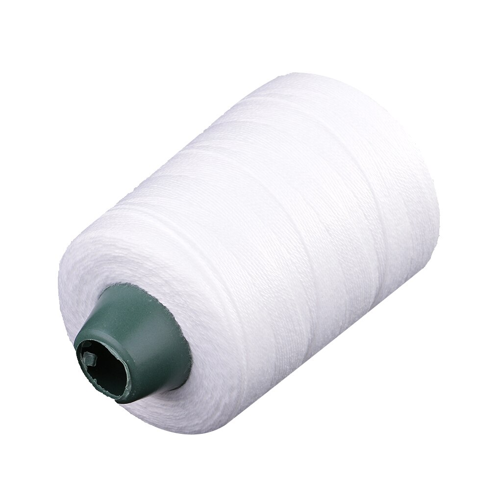 600 Yard 10S / 3 White Overlocking Sewing Machine Polyester Thread