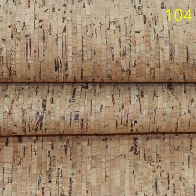 Meetee 90X137cm sacs de bricolage en tissu cuir liège naturel | 0.5mm d'épaisseur, chaussures, bagage artisanal fait à la main, matériel de décoration en Grain de bois, fourniture: 104