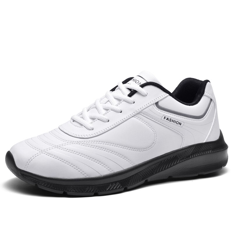 Tennis Schoenen Mannen Licht comfortabele sport Sneakers mannelijke Jogging Sportschoenen Zapatillas Tenis Hombre big size 39- 48: WHITE / 6.5