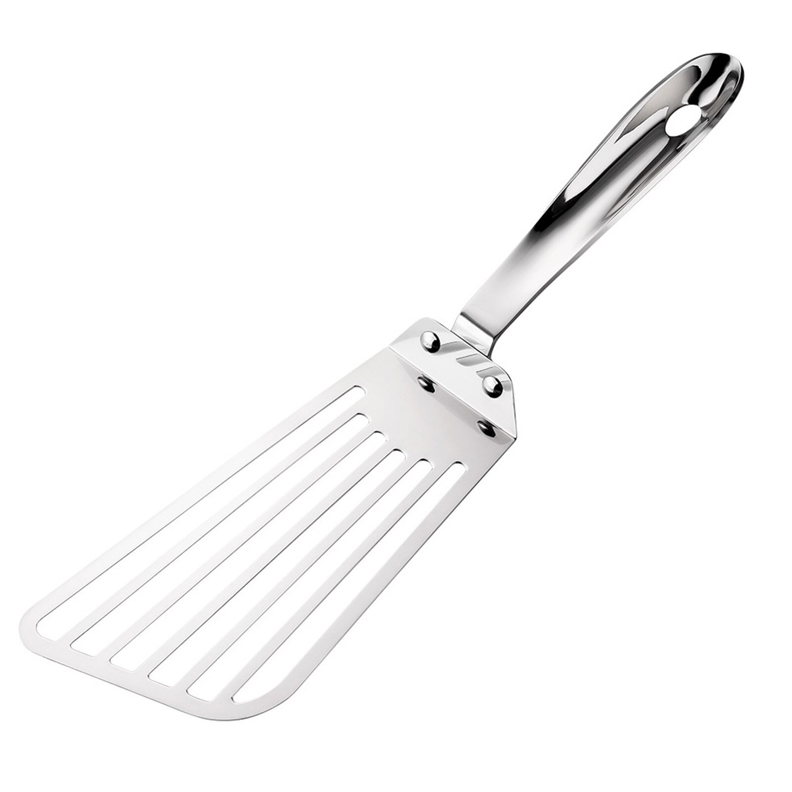 Nonstick Fish Spatula Stainless Steel Slotted Turner Kitchen Metal Slotted Spatula with Wooden Handle kitchen accessories cookin