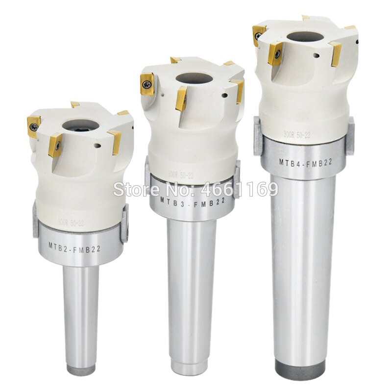 1set MT2 MT3 MT4 FMB22 face milling tool holder + BAP300R50 22 5T 63 6T milling cutter head + 10 APMT1135 inserts，for milling