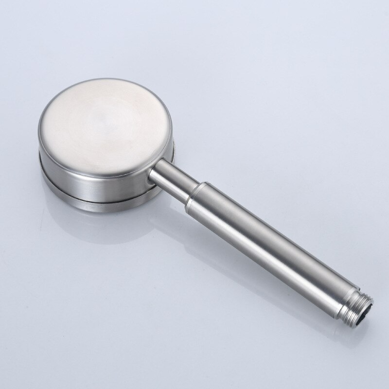 304 Stainless Steel Hand-Held Supercharge Shower Head Bathroom Bath Shower Faucet Head Rain Showerhead