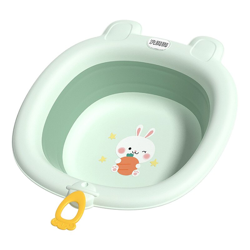 Lavabo pliable pour bébé, panier à linge pliable Portable pour enfants, baignoire avec lanière