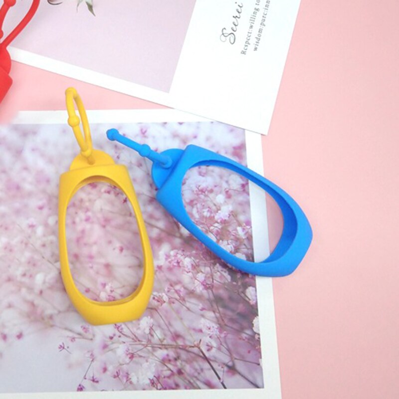 50ml Silicone Hand Sanitizer Protection Cover Anti-bacterial Portable Hand Sanitizer Bottle Accessories