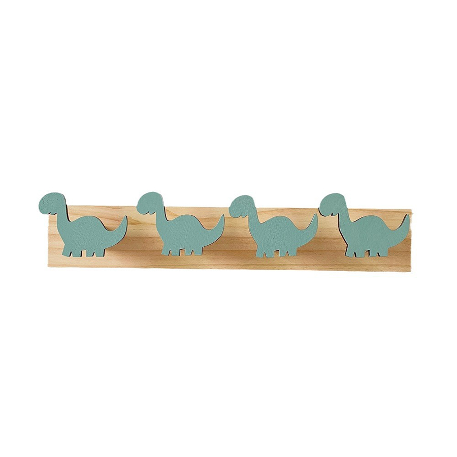 Gancho de dinosaurio para colgar abrigos montado en la pared, almacenamiento de toallas, ganchos para sombreros, dormitorio, baño, llaves, ganchos de pared de dibujos animados para el hogar: Default Title