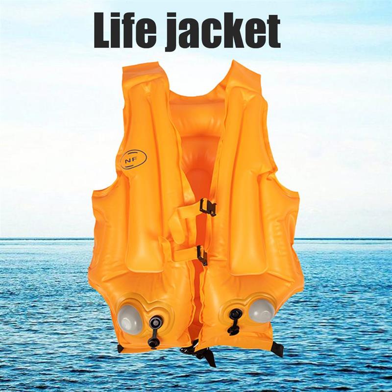 Snorkelen Kajakken Varen Drifting Reddingsvest Water Sport Vissen Surfen Zwemmen Drijfvermogen Volwassenen Opblaasbare Reddingsvest