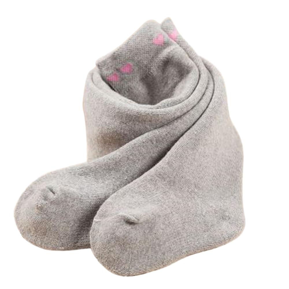 Baby Autumn Winter Tights Baby Toddler Kid Girl Stockings Cotton Warm Pantyhose Solid Color Tight 0-24M: Gray / 12 to 24M