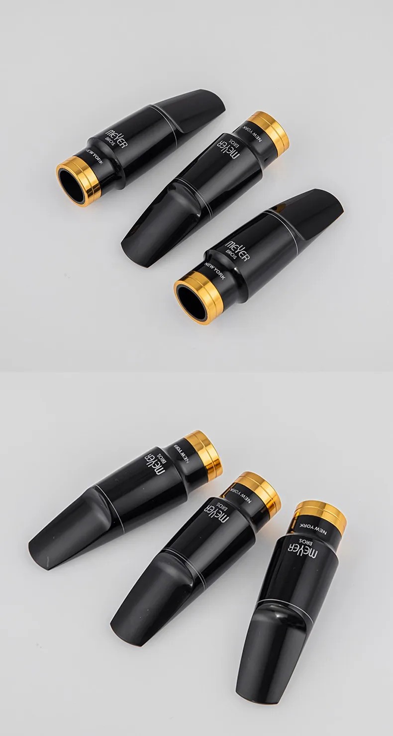 Meyer Alto Bakelit Saxophon Mundstück Für Beliebte Jazz Musik E Flache Ton Sax Instrument Zubehör