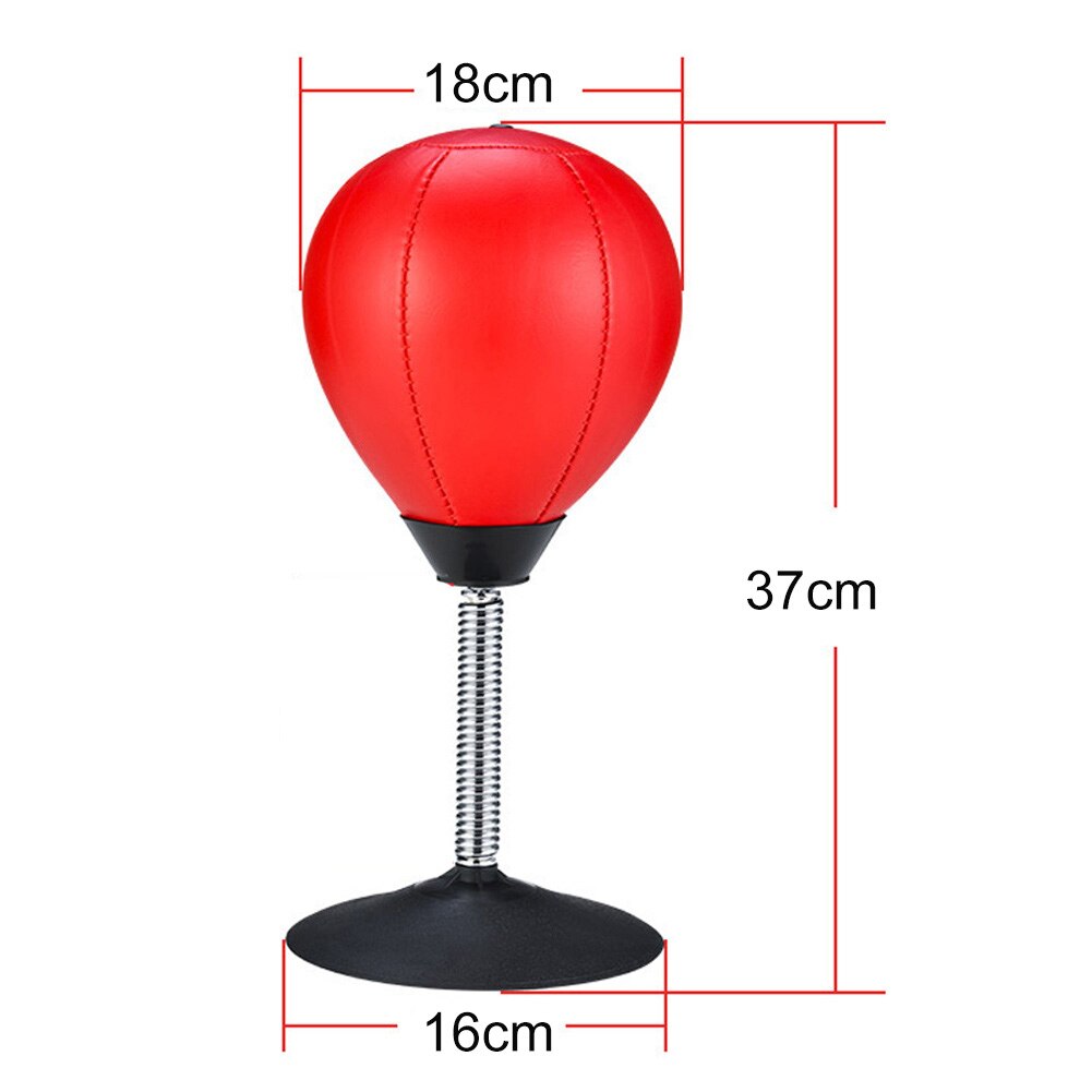 Boxing Equipment Fight Ball Training Speed Ball Faux Leather Sucker Desktop Inflation Decompression Boxing Speed Punching Ball