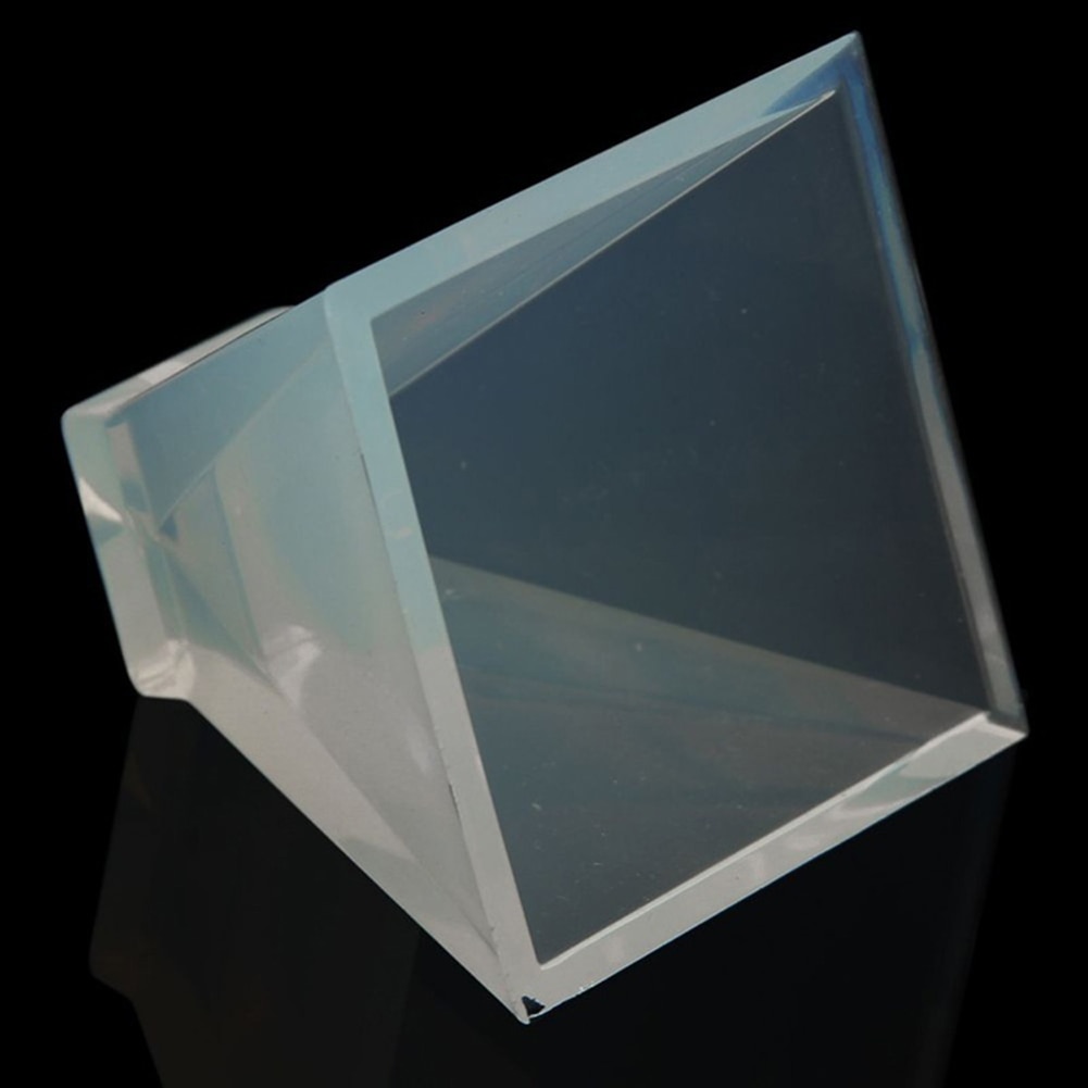 BLUALANS Pyramid Shape Silicone Mold Jewelry Making DIY Resin Casting Epoxy Craft Mould mold silikon for epoxy