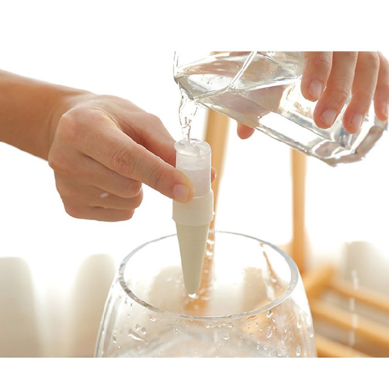 2pcs/lot Self-Watering Auto Plant Water Drip Irrigation Watering System Automatic Indoor Plant Watering Device for Houseplant