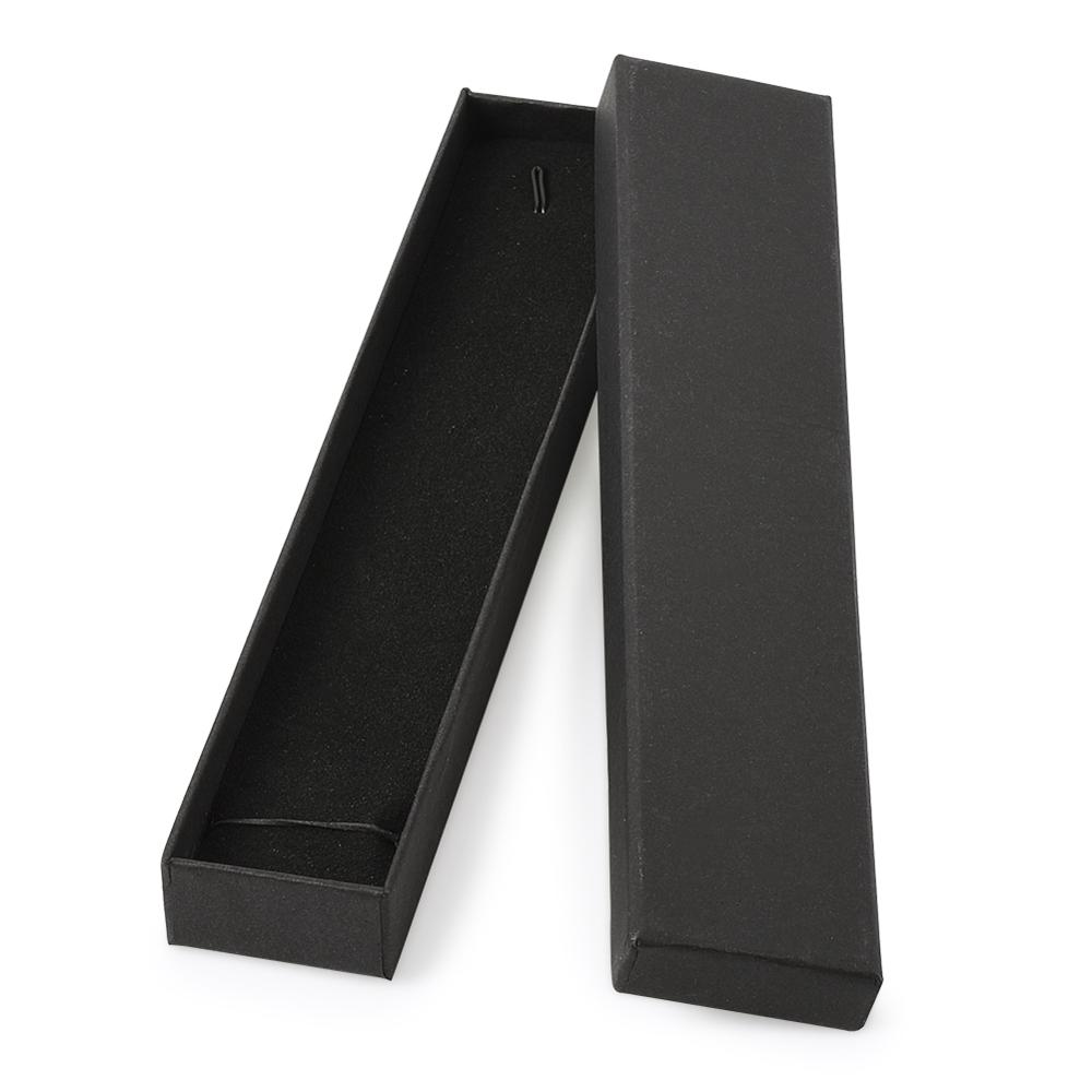 12 pcs 21x4x2cm Rectangle Cardboard Jewelry Set Box for Ring Necklace boxes for jewellery packaging with Sponge inside F70: Yellow