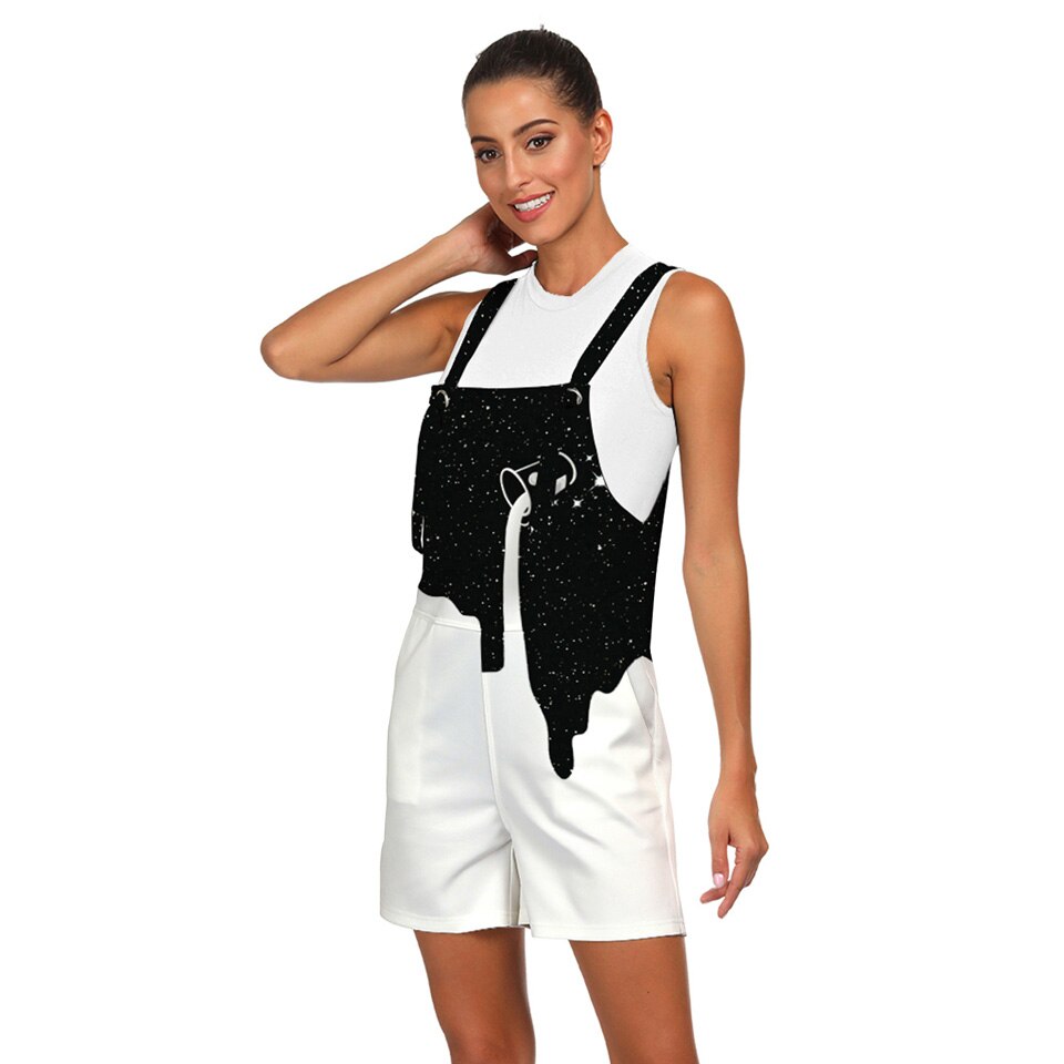 Erwachsene Baby Wenig Raum kurz Arbeitskleidung Ageplay Babydoll Lätzchen Arbeitskleidung Regenbogen Drucken Windel Strumpfhosen für windel liebhaber