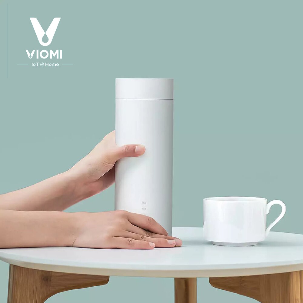 Viomi Draagbare Reizen Waterkoker Elektrische Verwarming Fles Cup 304 Roestvrij 400Ml 220V Voor Thee Koffie Smart Temperatuur controle