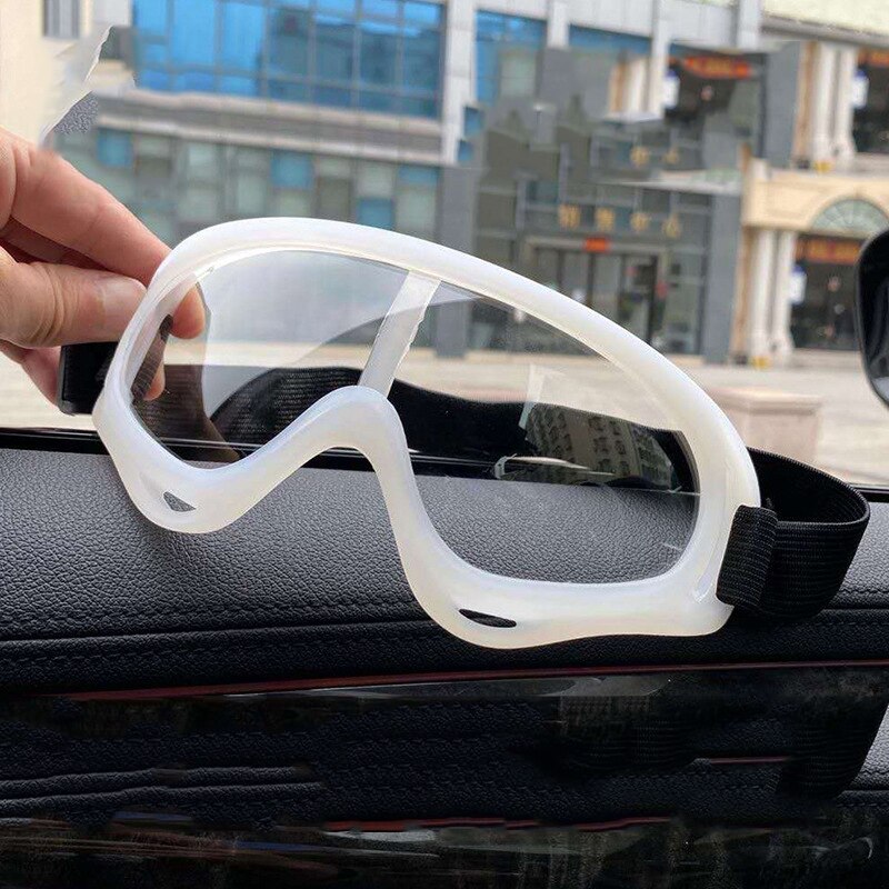 Transparent Eye-protection Goggles Anti-fog Anti-Spittle Droplet Windproof Sand Glasses Airtight Goggles Glasses