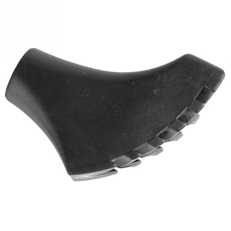 Black Trekking Pole Rubber Tips Feet End Caps Protector Hiking Pole Tip Protectors Trail Camp Walking Stick Ferrule