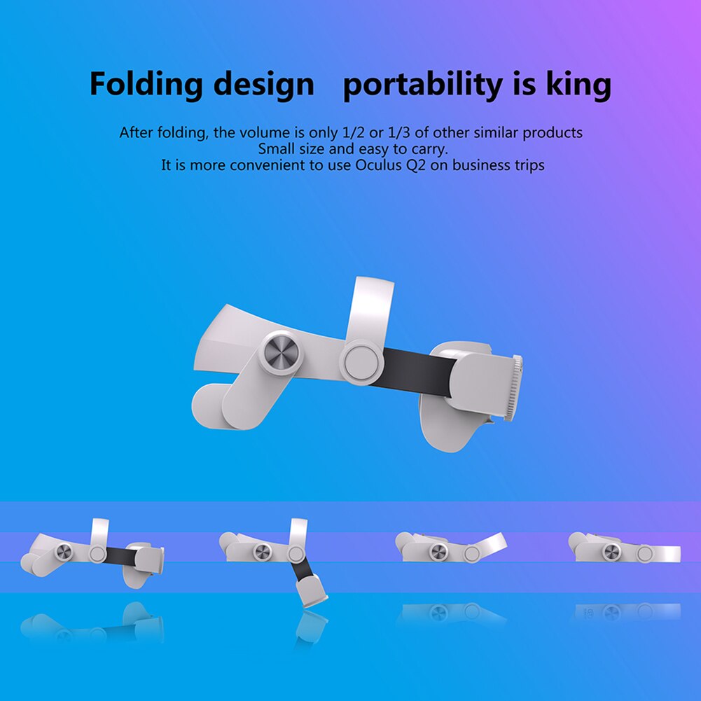 Halo-kopfband für oculus quest 2, 2 -unterstützung, forcesupport-kopfband-upgrade, kopfband-zubehör