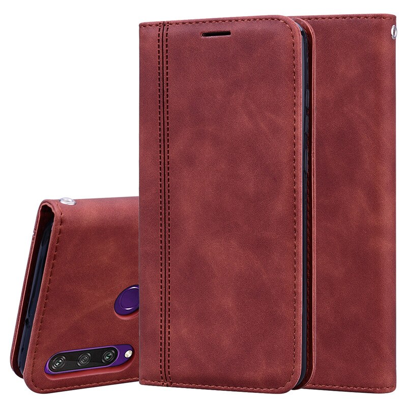 Funda magnética de cuero para Huawei Y6P, funda con tapa para guardar tarjetas, para Huawei Y6P MED-LX9N Y 6 P Y6 P , 6,3 pulgadas