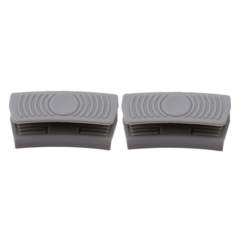 Gants de four en Silicone, isolation thermique, Casserole, support de Casserole, poignée de four, accessoires de cuisine: grey
