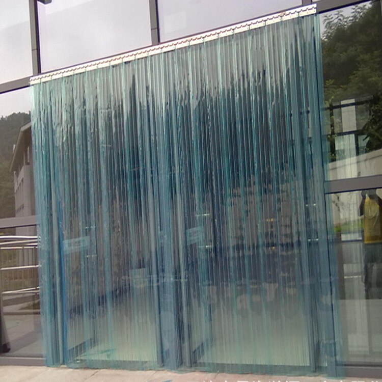 Partição Cortina de Porta Cortina de plástico Macio PVC Transparente À Prova de Poeira À Prova de Vento Anti-mosquito Fly-Isolado À Prova de Ar Conditione