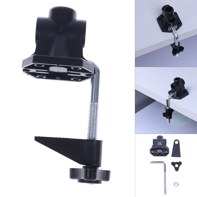Pince de support pour lampe LED, accessoires de bricolage, fixation en métal, pour lampe de bureau, raccords à vis, support de Flash pour appareil photo, support de micro