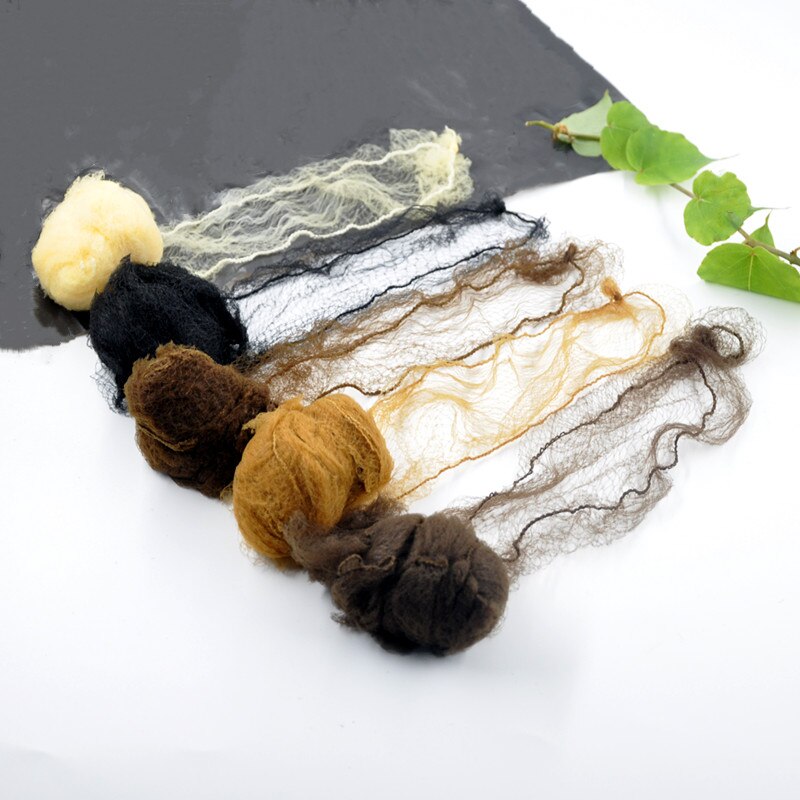 20/40/60 Stks/partij Nylon Haarnetje Voor Bun Haar Kapsel Tool 5 Kleuren 20Cm Mesh Haar Styling haarnetjes