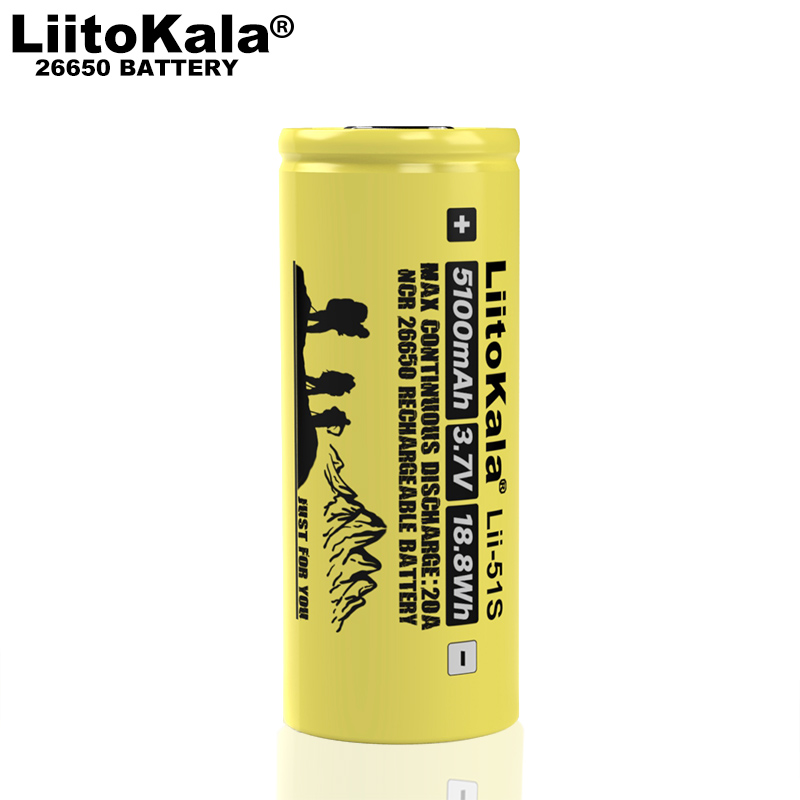 Liitokala lii -51s lii -35s lii -31s lii -16c 3.7v 18500 26650 18650 18350 aa aaa 1.2v nimh genopladeligt lithiumbatteri: Guld
