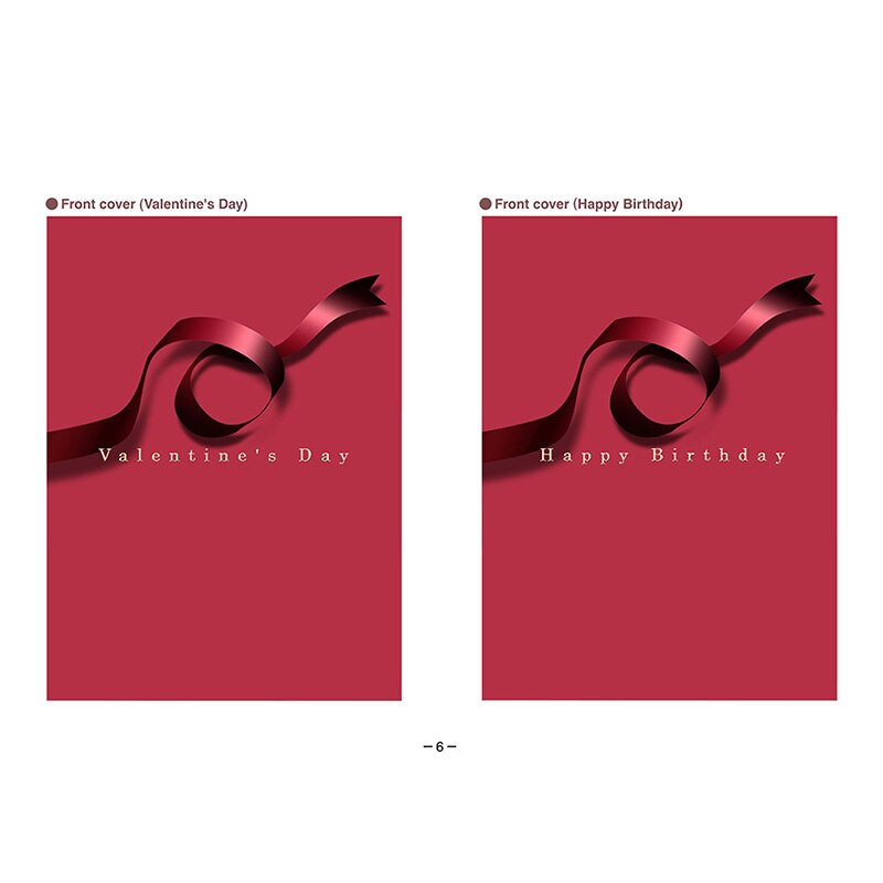 DIY Pop-up Card Chocolate-box,Handmade 3D Anniversary Greeting Card Paper Model,Postcard Invitation Papercraft,Craft ER-109