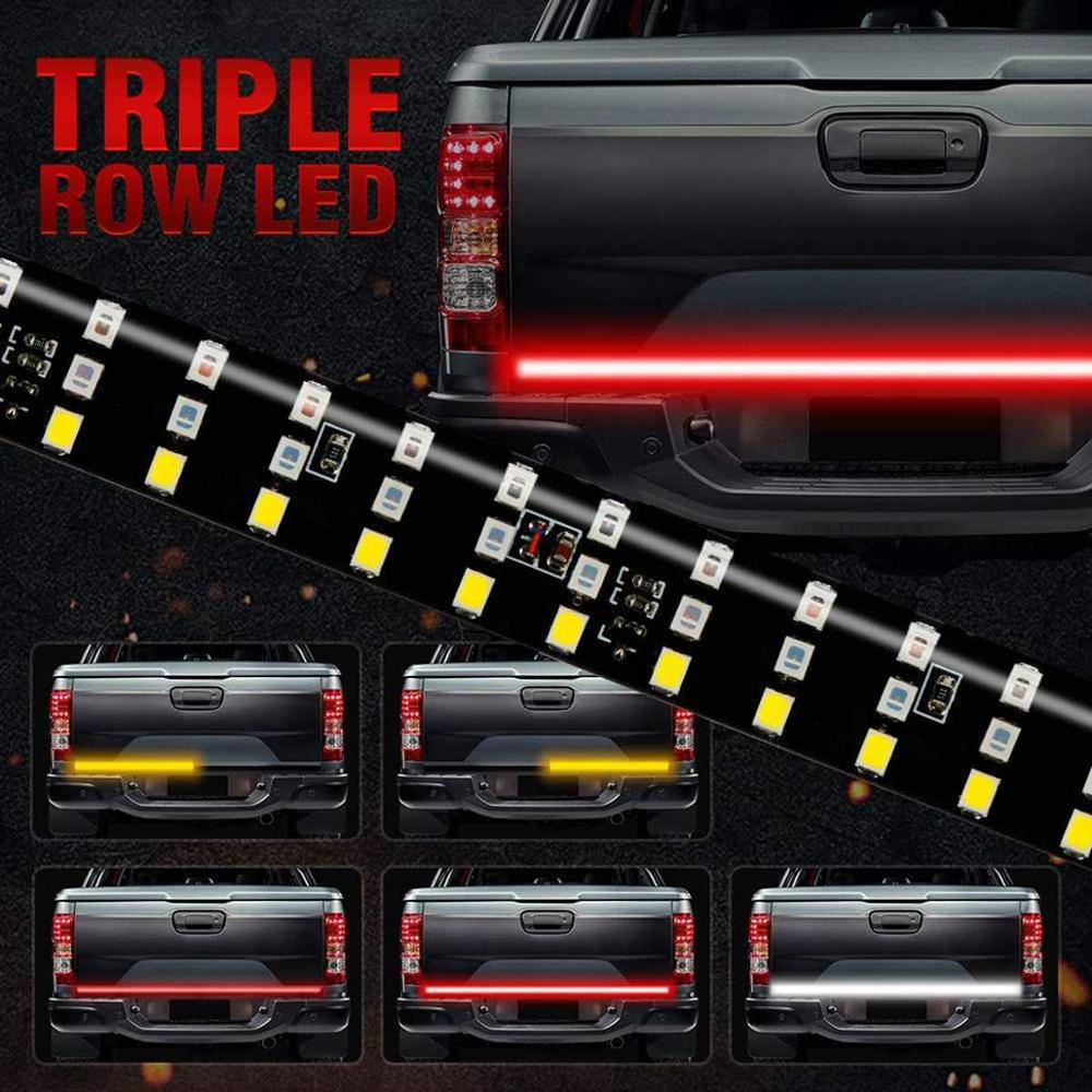 Car 3 in1 LED Light Three-row Pickup Truck Taillights Pickup Truck Lights