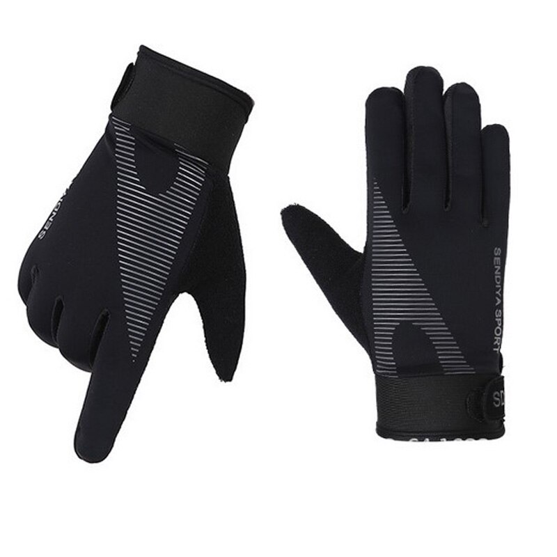 1 paire vélo vélo respirant gants plein doigt écran tactile hommes femmes gants de VTT été mitaines léger gants d'équitation