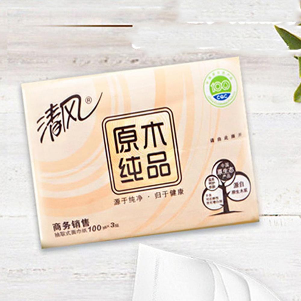 3 lagen tissuepapier toiletpapier servetpapier voor badkamer primair houtpulp pomppapier 100 pompen pompen