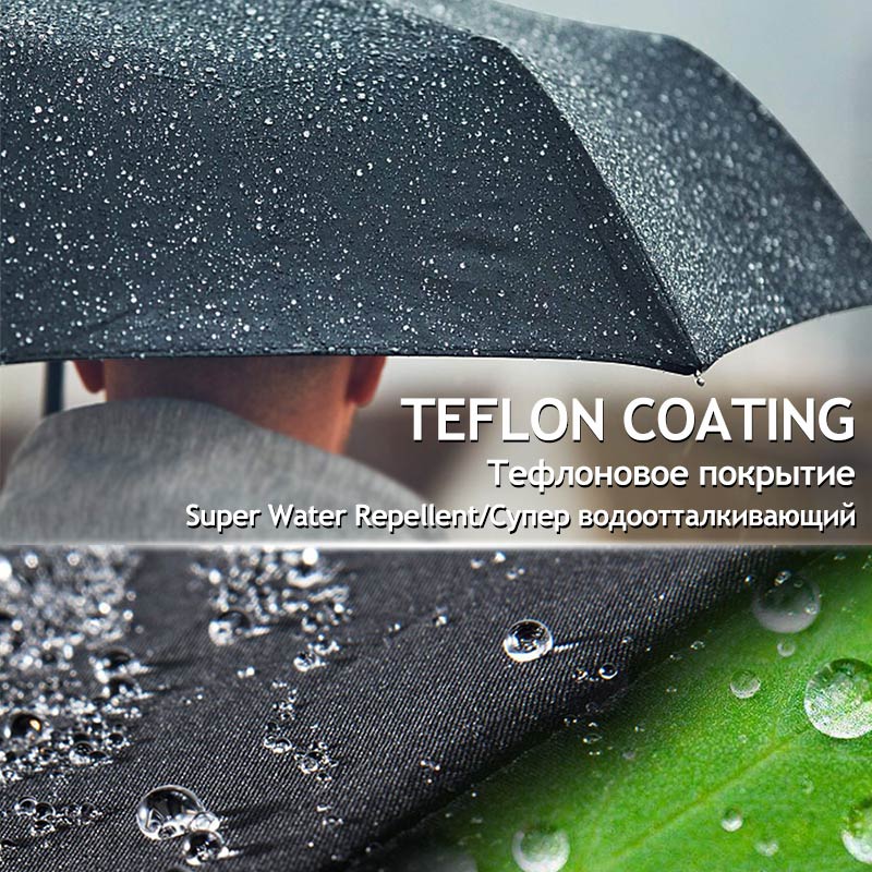 Wind Resistant Fully-Automatic Umbrella Rain Women For Men 3Folding Large Parasol 10K Compact Travel Business Car Umbrellas