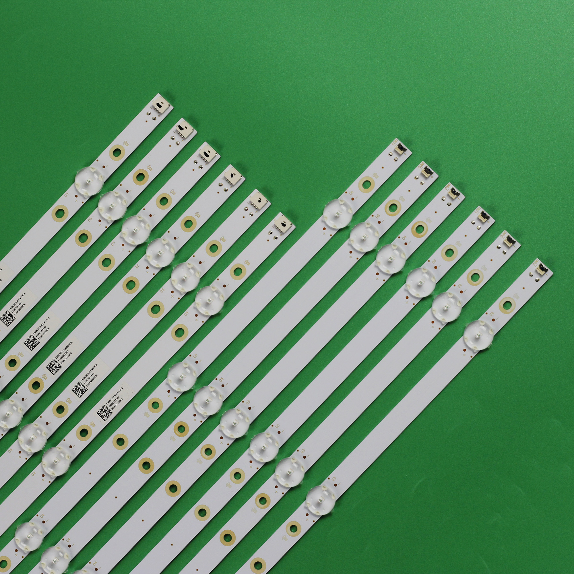 12 PCS/set LED backlight strip LB65065 V1 V0_00 FOR Element TV E4SW6518RKU E4ST6519RKU 65PUS6554 3B678000001E TPT650J1-QUBF90.K