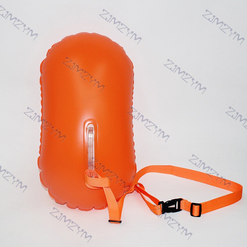 1 stücke Lagerung Float Tasche Aufblasbare Sicherheit Schwimmen Bojen Sport Lifeguard Mit Gürtel Schwimm Surfen Lebensrettende Drift Tasche