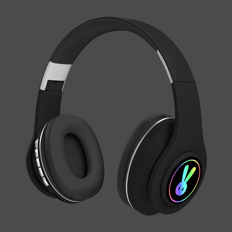 Wireless Cat Ear Headphones - Bluetooth 5.0 - LED Lights - 10h Playtime - TF Card/Aux - With Mic: 01
