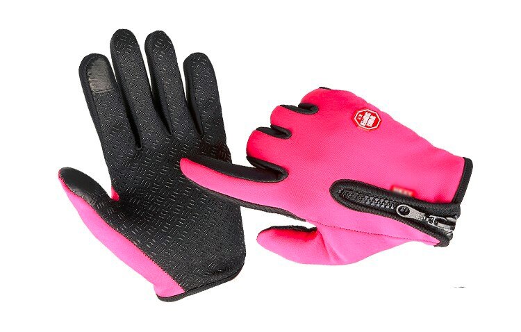 Luvas impermeáveis para motociclismo, 3 cores, ideal para homens e mulheres, luvas de esqui, snowboard e motocicleta, touch screen, neve, à prova d&#39;água, windstopper