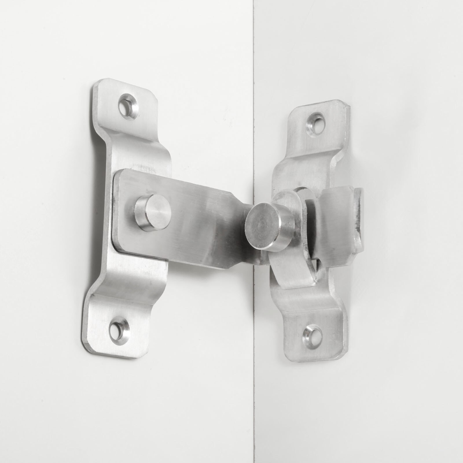 4 Stks 90 ° Rvs Veer Geladen Toggle Catch Klink Hasp Toggle klem voor Case Box Toolbox Lade Kabinet
