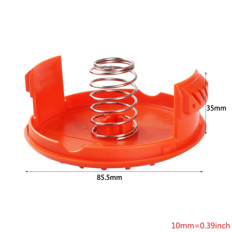 Trimmer Vervanging Spool Cap Covers en Lente voor Black-Decker