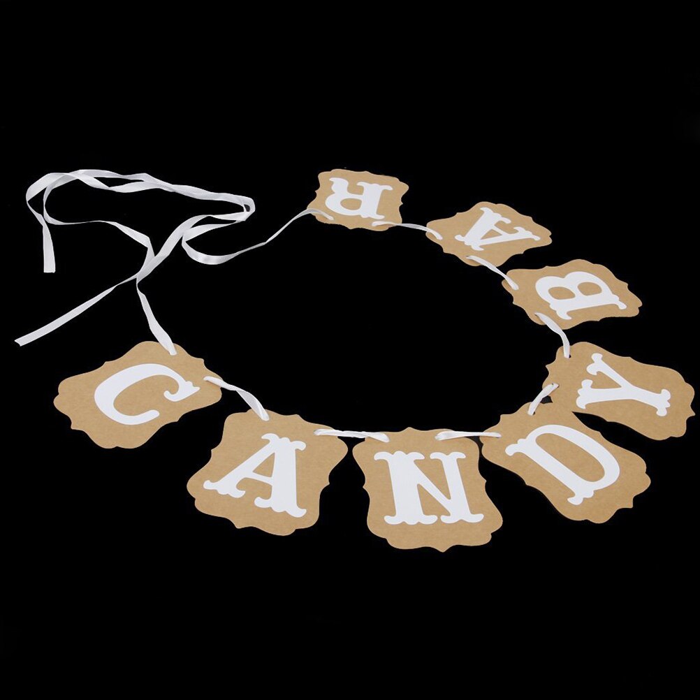Kit Candy Bar 46 Pièces - Pinces à Sucre Inox, Sacs Papier, Autocollants - Pour Mariage, Anniversaire