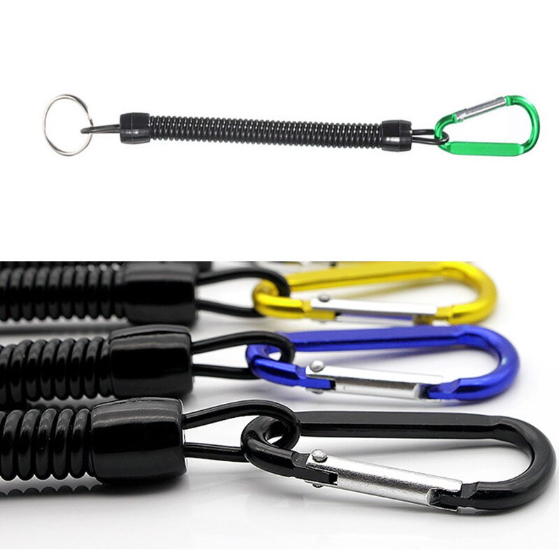 Retractable Buckle Cable Anti-lost Tensile Steel Safety Bag Buckle Lanyard Lanyard Elastic Bicycle Lock Accessories