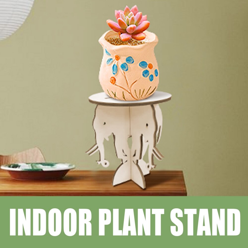 Bamboo Plant Stand Wood Plant Stand Small Plant Stand Indoor Plant Stand Plant Holder Plant Stand for Indoor Plants