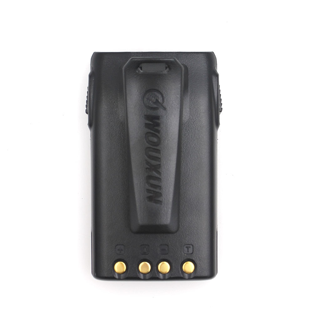 WOUXUN battery with Belt Clip for KG-UVD1P Walike Talkie 1A17KG-3 DC7.4V 1700mAh for KG-669 KG-833,KG-679P Radios High Capacity