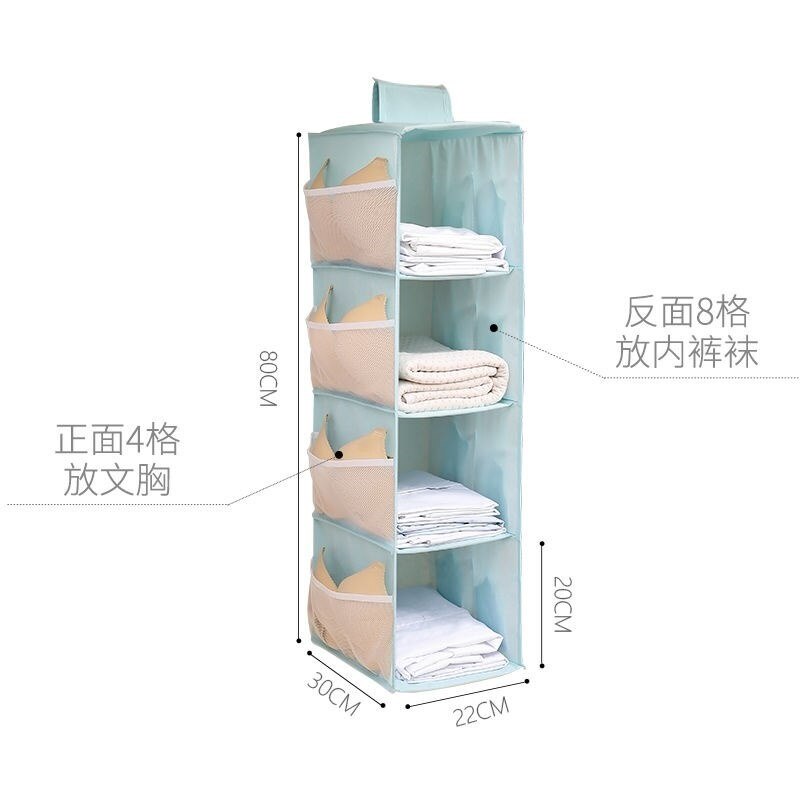 Multi-layer storage rack clothes hanger closet sto... – Grandado