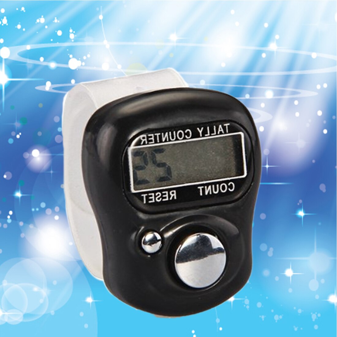 Mini Stitch Marker And Row Finger Counter LCD Electronic Digital Tally Counter For Sewing Knitting weave Tool