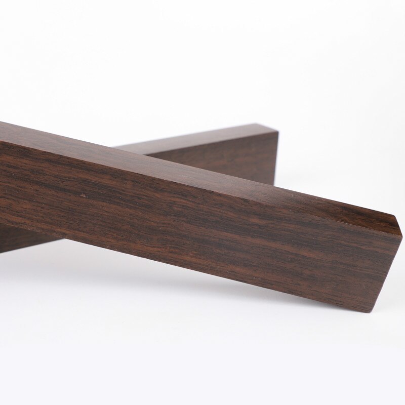 Grote Houten Paperweights Chinese Kalligrafie Inkt Penseel Schilderen Paperweights Hoogwaardige Klassieke Eenvoudige Massief Hout Presse-papier